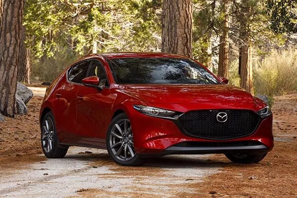 Mazda3 rot Modell 2019
