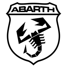 Abarth Logo in schwarz