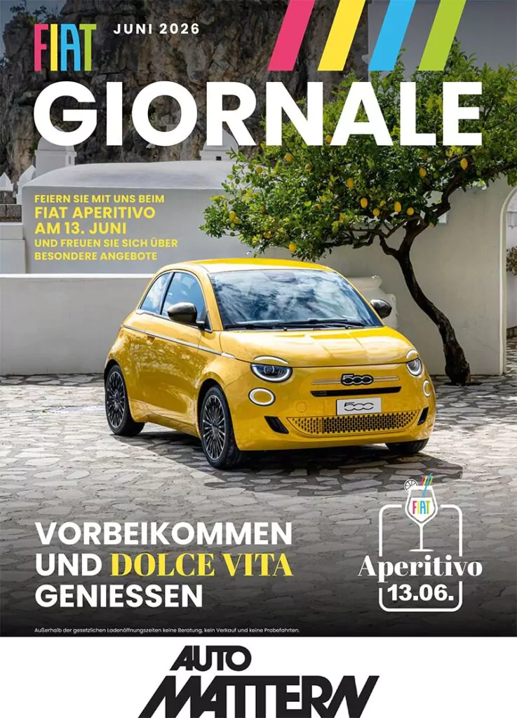 Fiat Aperitivo - Juni 2026 - Auto Mattern